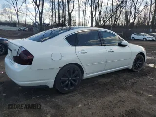 2007 Infiniti M x with VIN JNKAY01F57M460966, listed as a Copart auction lot 48557625 with 230,938 mi miles and Salvage title. Bid and sale history available at DreamBid. Image 3.