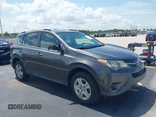 2014 Toyota RAV4 LE with VIN JTMZFREVXEJ002063, listed as a IAAI auction lot 42352688 with 69,801 mi miles and . Bid and sale history available at DreamBid. Image 1.