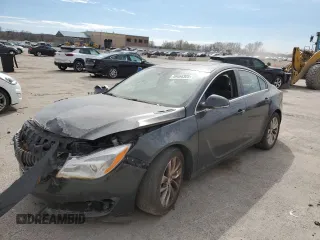 2015 Buick Regal Premium I with VIN 2G4GN5EX1F9244298, listed as a Copart auction lot 49464305 with 172,582 mi miles and Clean Title. Bid and sale history available at carsss.com. Image 1.