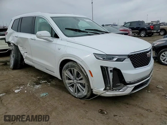 2024 Cadillac XT6 AWD Premium Luxury with VIN 1GYKPDRS0RZ759007, listed as a Copart auction lot 44117035 with 10,037 mi miles and Salvage title. Bid and sale history available at DreamBid. Image 11.
