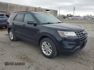 2017 Ford Explorer with VIN 1FM5K8BHXHGD00385, listed as a Copart auction lot 49207095 with 125,356 mi miles and Salvage Title. Bid and sale history available at carsss.com. Image 4.