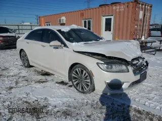 2019 Lincoln MKZ Reserve II with VIN 3LN6L5F96KR606972, listed as a Copart auction lot 42345565 with 55,876 mi miles and Salvage title. Bid and sale history available at DreamBid. Image 4.