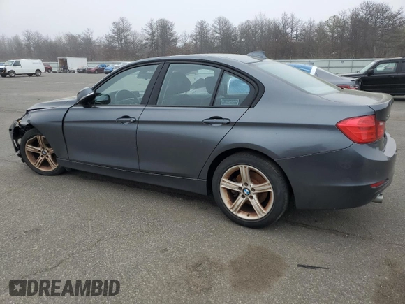 2015 BMW 3 Series 320i xDrive with VIN WBA3C3C57FP664516, listed as a Copart auction lot 50947495 with 46,686 mi miles and Salvage Title. Bid and sale history available at carsss.com. Image 2.