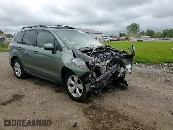 2014 Subaru Forester Premium with VIN JF2SJAEC9EH469712, listed as a Copart auction lot 58833365 with Not provided miles and Salvage title. Bid and sale history available at DreamBid. Image 13.