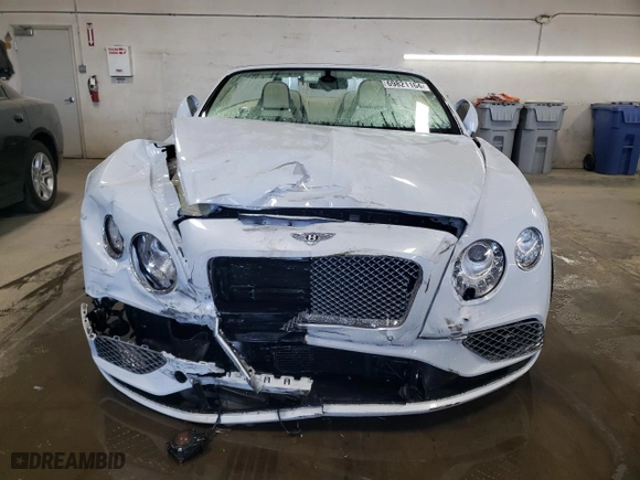 2018 Bentley Continental GT with VIN SCBGU3ZA9JC066355, listed as a Copart auction lot 69821164 with 19,551 mi miles and Salvage Title. Bid and sale history available at carsss.com. Image 5.