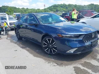 2023 Honda Accord Touring with VIN 1HGCY2F81PA048434, listed as a IAAI auction lot 42306343 with 14,878 mi miles and . Bid and sale history available at DreamBid. Image 1.