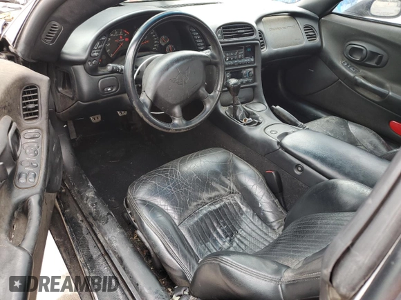 2004 Chevrolet Corvette Z06 with VIN 1G1YY12S745100775, listed as a Copart auction lot 45047205 with 102,248 mi miles and Salvage Title. Bid and sale history available at carsss.com. Image 8.