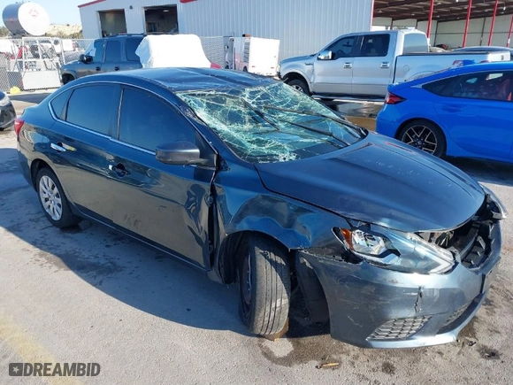 2017 Nissan Sentra SV with VIN 3N1AB7AP5HY356015, listed as a IAAI auction lot 41632806 with 99,280 mi miles. Bid and sale history available at carsss.com. Image 12.