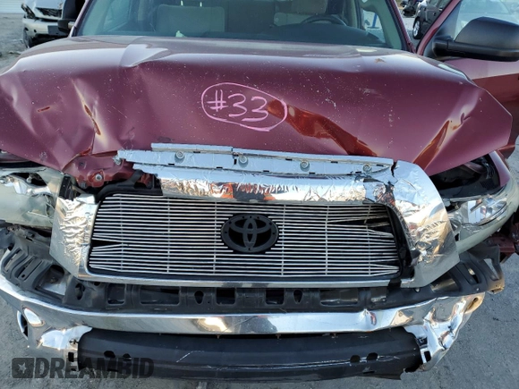 2007 Toyota Tundra SR5 with VIN 5TBRT54187S451286, listed as a Copart auction lot 42218595 with Not Provided miles and Salvage Title. Bid and sale history available at DreamBid. Image 11.
