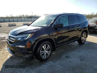 2018 Honda Pilot EX-L with VIN 5FNYF6H58JB066836, listed as a Copart auction lot 52078975 with 104,485 mi miles and Salvage Title. Bid and sale history available at carsss.com. Image 1.