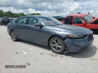 2024 Honda Accord EX с VIN 1HGCY1F38RA004951, выставлен на аукционе Copart как лот 56752595 с пробегом 18 353 миль миль и Списание • Salvage title. История ставок и продаж доступна на DreamBid. Изображение 4.