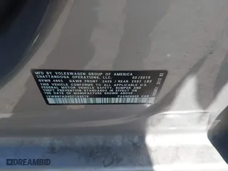 2013 Volkswagen Passat TDI SE with VIN 1VWBN7A34DC103273, listed as a IAAI auction lot 42051516 with 105,607 mi miles. Bid and sale history available at carsss.com. Image 9.