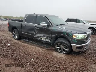 2019 Ram 1500 Limited z VIN 1C6SRFHTXKN512958, wystawiony jako Copart lot #49081205 z przebiegiem 68 648 mil mil oraz Szkoda całkowita • Salvage title. Historia ofert i sprzedaży dostępna na DreamBid. Obrazek 4.