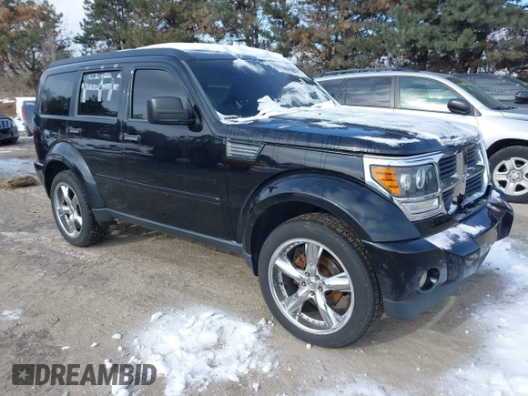 2007 Dodge Nitro SLT with VIN 1D8GU58K97W583862, listed as a IAAI auction lot 41378801 with 227,713 mi miles. Bid and sale history available at carsss.com. Image 1.