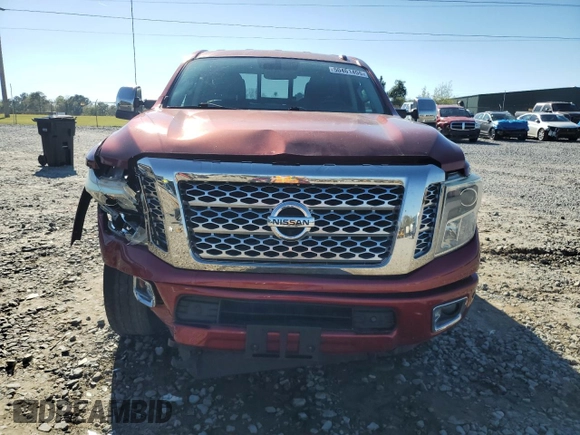 2016 Nissan Titan Platinum Reserve с VIN 1N6BA1F21GN502062, выставлен на аукционе Copart как лот 50461405 с пробегом 95 018 миль миль и Списание • Salvage title. История ставок и продаж доступна на DreamBid. Изображение 5.