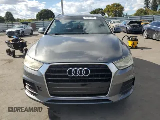 2017 Audi Q3 Premium with VIN WA1BCCFS5HR005531, listed as a Copart auction lot 85394434 with 0 mi miles and Clean Title. Bid and sale history available at carsss.com. Image 5.