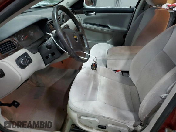 2013 Chevrolet Impala LT with VIN 2G1WB5E31D1164722, listed as a Copart auction lot 44796265 with 117,367 mi miles and Clean Title. Bid and sale history available at DreamBid. Image 7.