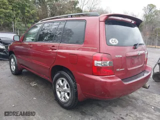 2007 Toyota Highlander w/3rd Row with VIN JTEEP21A870209402, listed as a IAAI auction lot 41541621 with 227,697 mi miles. Bid and sale history available at carsss.com. Image 3.