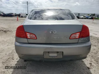 2004 Infiniti G35 w/Leather with VIN JNKCV51F94M717606, listed as a Copart auction lot 74712714 with 197,420 mi miles and Salvage Title. Bid and sale history available at DreamBid. Image 6.