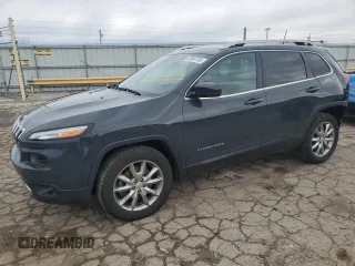 2018 Jeep Cherokee Limited with VIN 1C4PJMDXXJD617037, listed as a Copart auction lot 48862135 with 116,353 mi miles and Salvage Title. Bid and sale history available at carsss.com. Image 1.