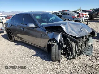 2022 Infiniti Q50 Luxe z VIN JN1EV7BP3NM311242, wystawiony jako Copart lot #80531574 z przebiegiem 62 453 mil mil oraz Szkoda całkowita • Salvage title. Historia ofert i sprzedaży dostępna na DreamBid. Obrazek 4.