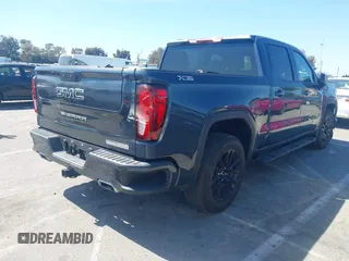 2022 GMC Sierra 1500 Limited Elevation with VIN 1GTU9CED8NZ180495, listed as a IAAI auction lot 41838399 with 20,287 mi miles. Bid and sale history available at carsss.com. Image 4.