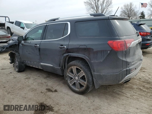 2017 GMC Acadia Denali z VIN 1GKKNXLS7HZ303577, wystawiony jako Copart lot #45674075 z przebiegiem 130 433 mil mil oraz Szkoda całkowita • Salvage title. Historia ofert i sprzedaży dostępna na DreamBid. Obrazek 2.