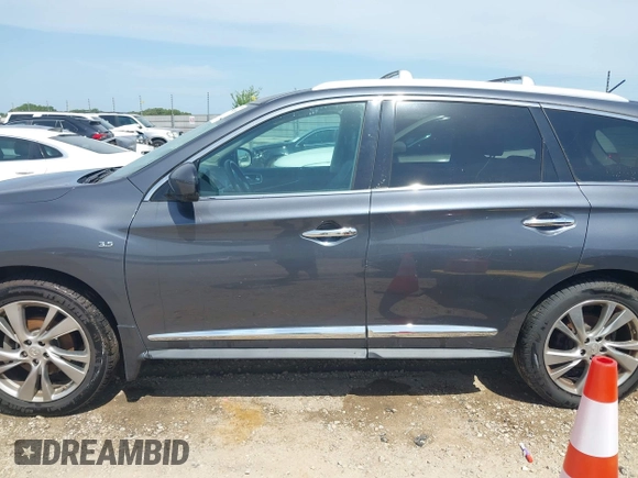 2014 Infiniti QX60 with VIN 5N1AL0MM7EC521873, listed as a IAAI auction lot 42084156 with 176,980 mi miles. Bid and sale history available at carsss.com. Image 14.