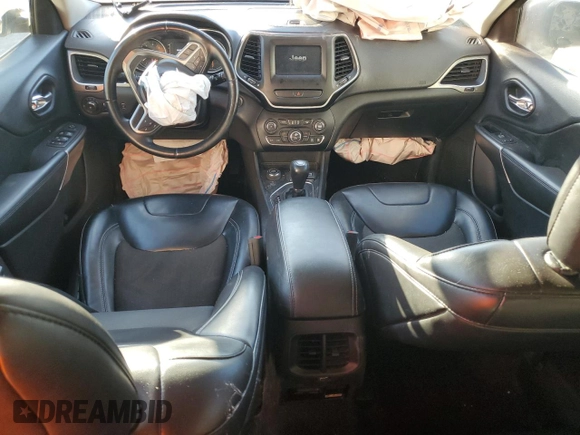2019 Jeep Cherokee Latitude Plus with VIN 1C4PJMLN7KD161595, listed as a Copart auction lot 77250964 with 133,974 mi miles and Non repairable. Bid and sale history available at DreamBid. Image 8.