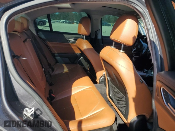 2018 Alfa Romeo Giulia with VIN ZARFAEDN4J7572553, listed as a Copart auction lot 46998825 with 111,778 mi miles and Salvage title. Bid and sale history available at DreamBid. Image 10.