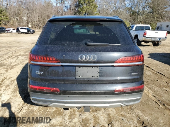 2020 Audi Q7 Premium Plus with VIN WA1LJAF70LD012239, listed as a Copart auction lot 48471485 with 70,916 mi miles and Salvage title. Bid and sale history available at DreamBid. Image 6.