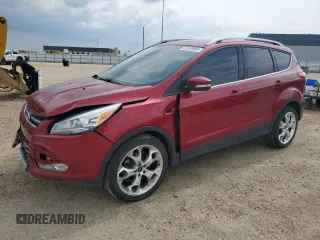 2013 Ford Escape Titanium with VIN 1FMCU9J90DUB48291, listed as a Copart auction lot 62028805 with 184,415 mi miles and Salvage title. Bid and sale history available at DreamBid. Image 1.