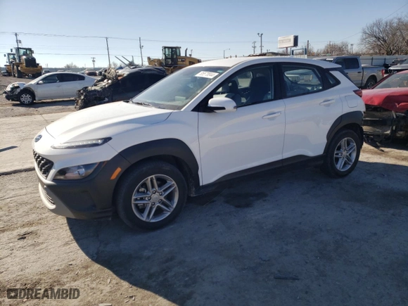2023 Hyundai Kona SE with VIN KM8K22AB3PU963861, listed as a Copart auction lot 85570044 with 25,493 mi miles and Salvage Title. Bid and sale history available at carsss.com. Image 1.