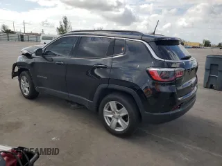 2022 Jeep Compass Latitude z VIN 3C4NJCBB0NT218033, wystawiony jako Copart lot #58291025 z przebiegiem 25 212 mil mil oraz Nie do naprawy • Non repairable. Historia ofert i sprzedaży dostępna na DreamBid. Obrazek 2.