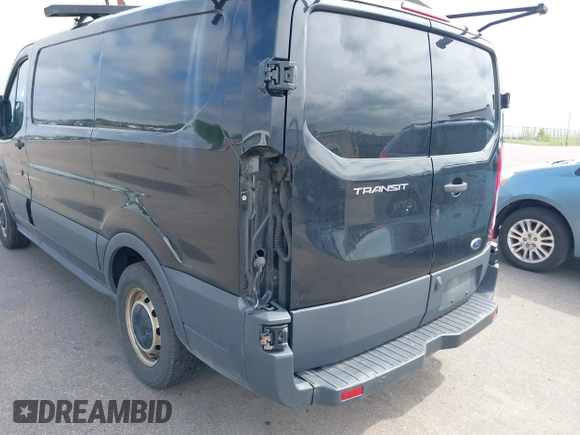 2015 Ford Transit Cargo with VIN 1FTYE1YM9FKA27910, listed as a IAAI auction lot 39414304 with 156,451 mi miles and . Bid and sale history available at DreamBid. Image 14.