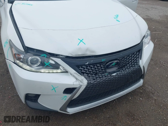 2014 Lexus CT 200h with VIN JTHKD5BH8E2196518, listed as a IAAI auction lot 41672745 with 126,655 mi miles and . Bid and sale history available at DreamBid. Image 6.