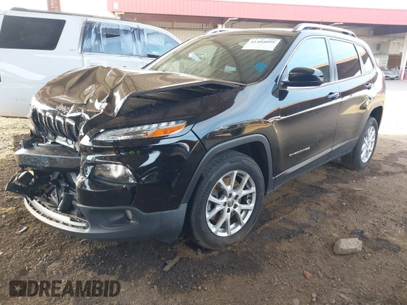 2017 Jeep Cherokee Latitude with VIN 1C4PJLCB1HW641872, listed as a IAAI auction lot 41404099 with 64,782 mi miles and . Bid and sale history available at carsss.com. Image 17.