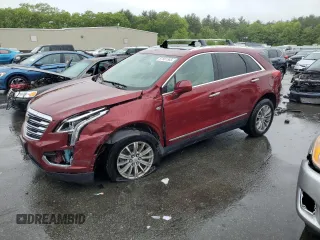 2017 Cadillac XT5 Luxury AWD with VIN 1GYKNDRS1HZ114435, listed as a Copart auction lot 57881365 with 72,996 mi miles and Salvage title. Bid and sale history available at DreamBid. Image 1.