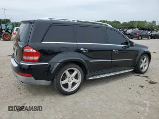 2008 Mercedes-Benz GL-Class 5.5L with VIN 4JGBF86E18A368018, listed as a Copart auction lot 61105824 with 105,721 mi miles and Salvage Title. Bid and sale history available at carsss.com. Image 3.
