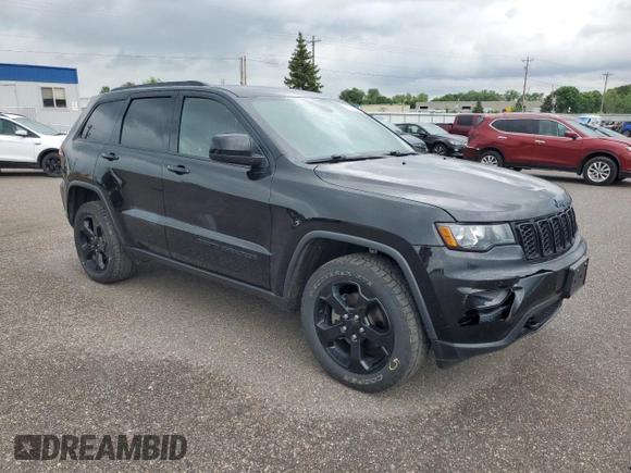 2018 Jeep Grand Cherokee Upland with VIN 1C4RJFAG8JC488309, listed as a Copart auction lot 59884225 with 80,432 mi miles and Salvage title. Bid and sale history available at DreamBid. Image 4.