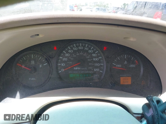 2003 Chevrolet Impala z VIN 2G1WF52E639134397, wystawiony jako IAAI lot #42277170 z przebiegiem 104 404 mil mil oraz . Historia ofert i sprzedaży dostępna na DreamBid. Obrazek 7.