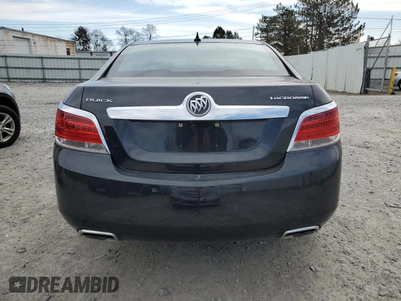 2013 Buick LaCrosse Leather with VIN 1G4GC5E31DF190251, listed as a Copart auction lot 49687815 with 165,233 mi miles and Salvage Title. Bid and sale history available at carsss.com. Image 6.
