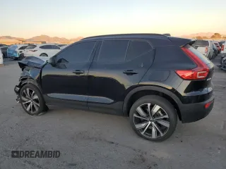 2021 Volvo XC40 with VIN YV4ED3UR5M2541377, listed as a Copart auction lot 89018905 with 50,940 mi miles and Salvage Title. Bid and sale history available at DreamBid. Image 2.