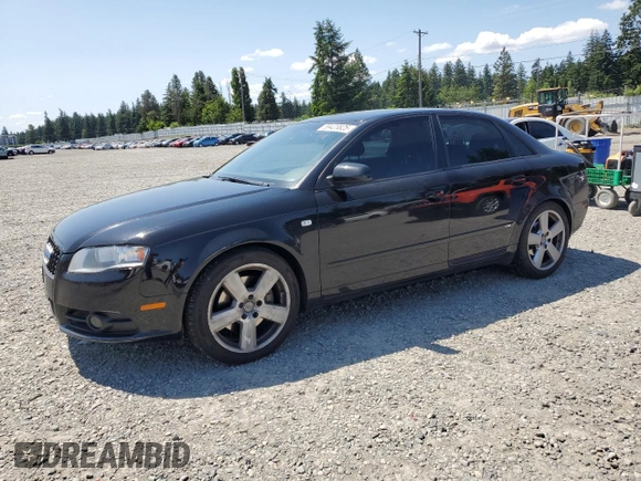 2008 Audi A4 z VIN WAUEH78E38A057710, wystawiony jako Copart lot #59423825 z przebiegiem 120 021 mil mil oraz Czysty tytuł • Clean title. Historia ofert i sprzedaży dostępna na DreamBid. Obrazek 1.