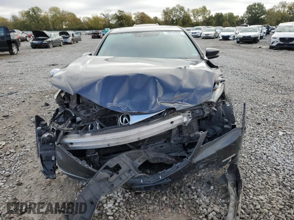 2015 Acura TLX Tech with VIN 19UUB1F59FA007473, listed as a Copart auction lot 74054264 with 129,312 mi miles and Salvage Title. Bid and sale history available at carsss.com. Image 5.