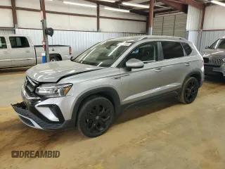 2022 Volkswagen Taos SE z VIN 3VVLX7B23NM071490, wystawiony jako Copart lot #53969135 z przebiegiem 39 407 mil mil oraz Szkoda całkowita • Salvage title. Historia ofert i sprzedaży dostępna na DreamBid. Obrazek 1.
