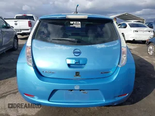 2011 Nissan LEAF SL-e with VIN JN1AZ0CPXBT007951, listed as a IAAI auction lot 41529439 with 123,737 mi miles. Bid and sale history available at carsss.com. Image 16.