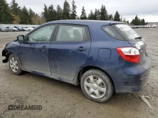 2009 Toyota Matrix with VIN 2T1KU40E29C181590, listed as a Copart auction lot 50651605 with 113,382 mi miles and Salvage Title. Bid and sale history available at carsss.com. Image 2.
