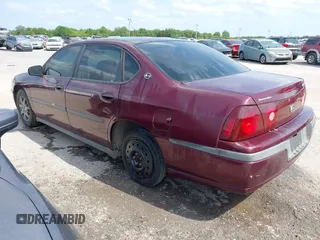 2003 Chevrolet Impala with VIN 2G1WF52E239293935, listed as a IAAI auction lot 41999787 with 123,837 mi miles and . Bid and sale history available at DreamBid. Image 3.