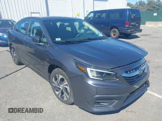 2020 Subaru Legacy with VIN 4S3BWAB6XL3013405, listed as a IAAI auction lot 42072457 with 61,177 mi miles. Bid and sale history available at carsss.com. Image 1.